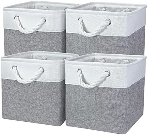 metallic silver fabric 11x11 storage cube|clear storage cubes 11x11x11.